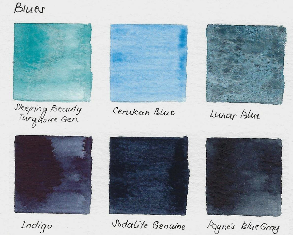 Daniel-Smith-Blues-Set-Swatches